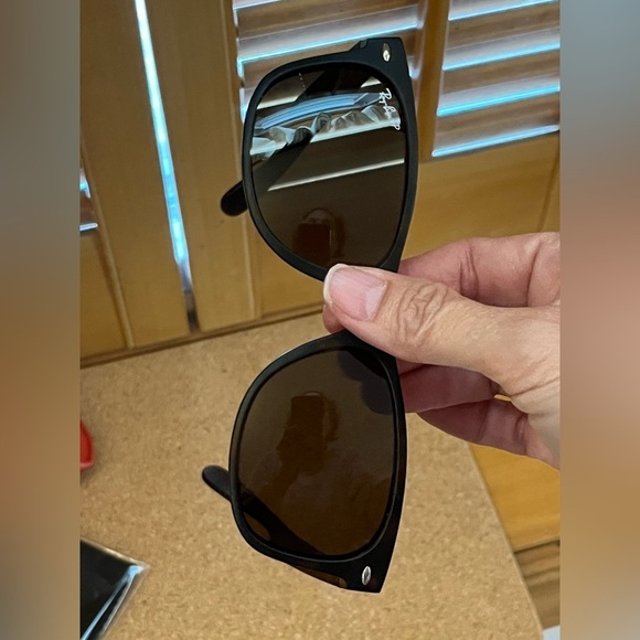 Rayban Wayfarer Classic Matte Brown Tortoise POLARIZED RB2132 - Picture 11 of 14